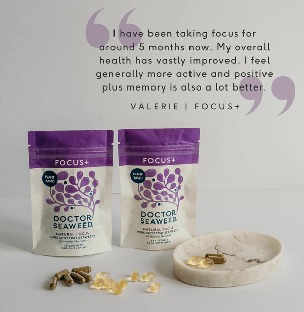 Ishga Focus+ Seaweed Supplements