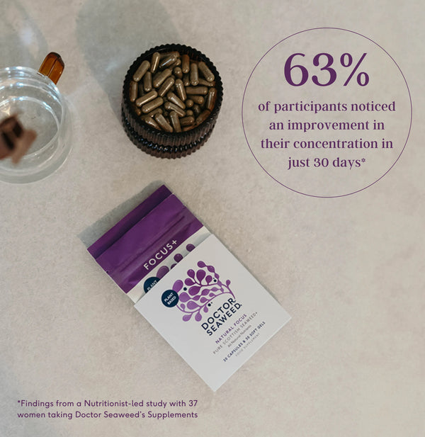 Ishga Focus+ Seaweed Supplements