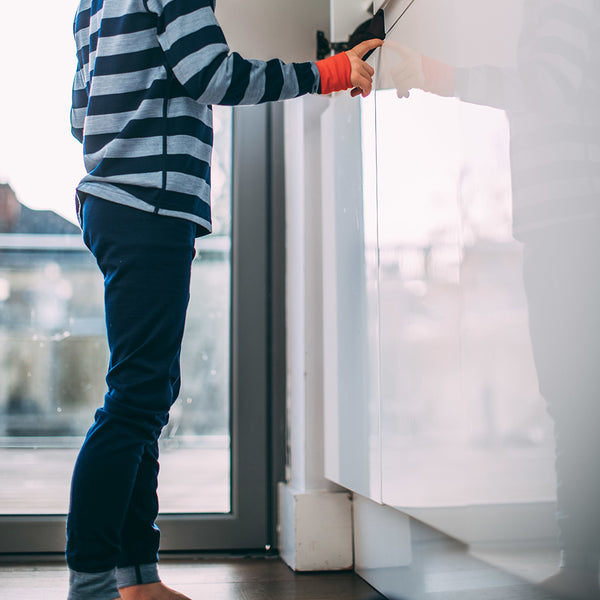 Isobaa Junior Merino Blend 200 Leggings (Navy/Sky)