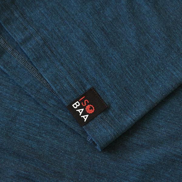 Isobaa Mens 160 Merino Active Roll Neck (Petrol)