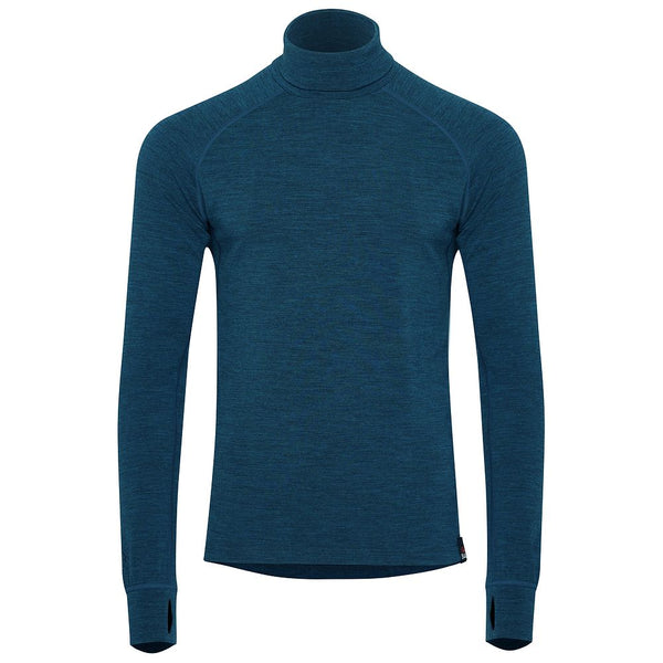 isobaa Mens 160 Merino Active Roll Neck (Petrol)