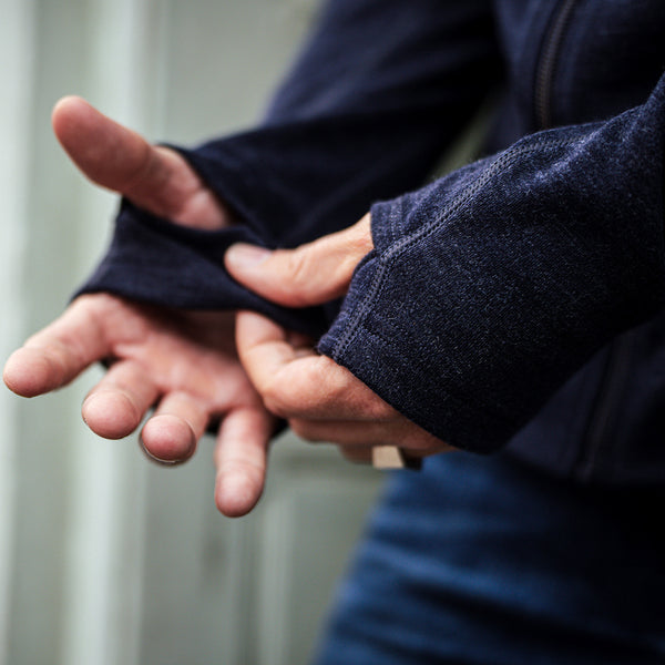 Isobaa Mens IsoSoft 240 Hoodie (Navy)