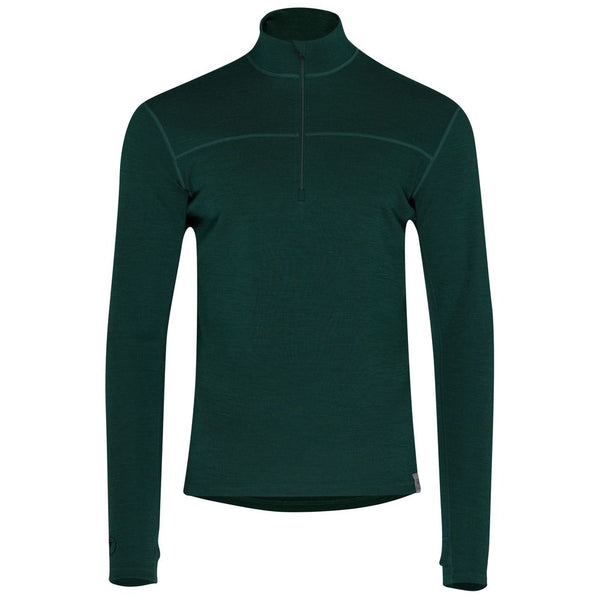 isobaa Mens IsoSoft 240 Zip Neck (Emerald)