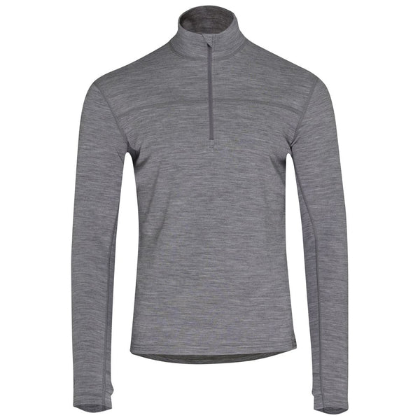 isobaa Mens IsoSoft 240 Zip Neck (Grey)