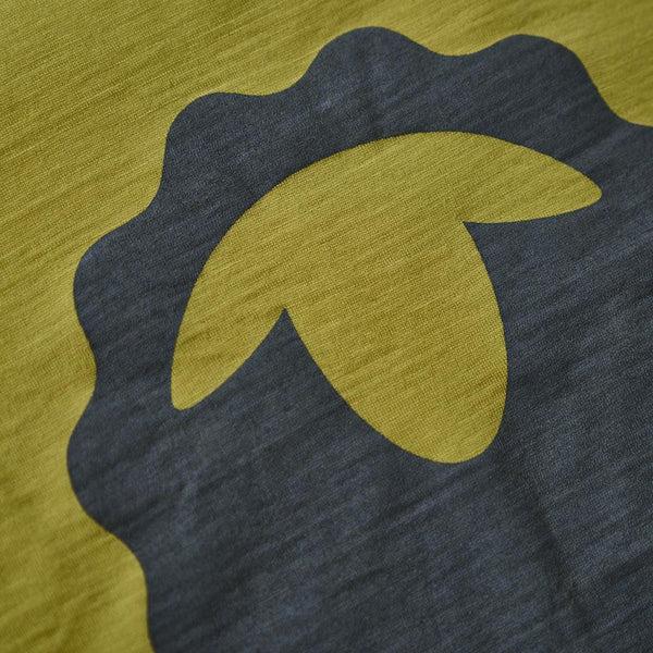 Isobaa Mens Merino 150 Emblem Tee (Lime)