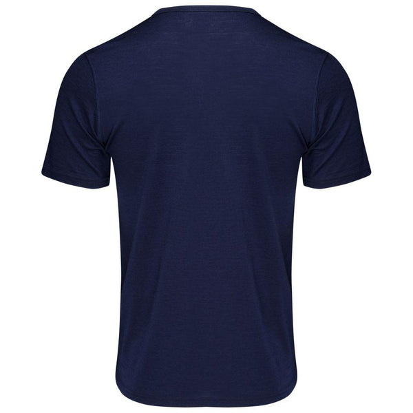 Isobaa Mens Merino 150 Mountains Tee (Navy)