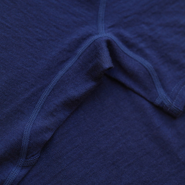 Isobaa Mens Merino 150 Short Sleeve Crew (Navy)