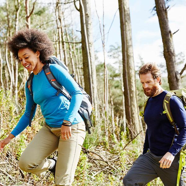 Isobaa Mens Merino 180 Long Sleeve Crew (Navy)