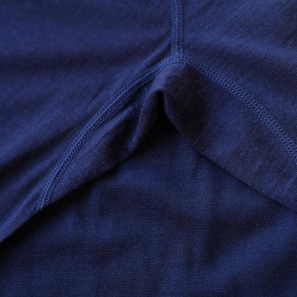 Isobaa Mens Merino 180 Long Sleeve Crew (Navy)