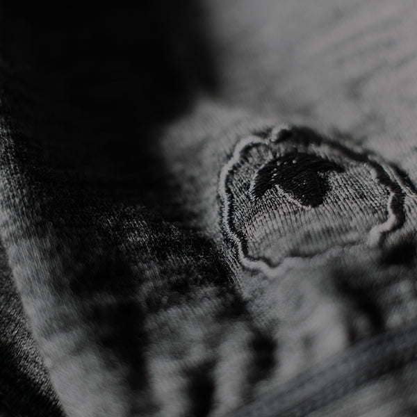 Isobaa Mens Merino 200 Long Sleeve Zip Neck (Smoke)