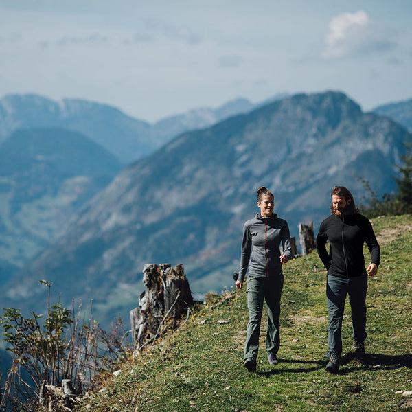 Isobaa Mens Merino 260 Casual Hoodie (Black)