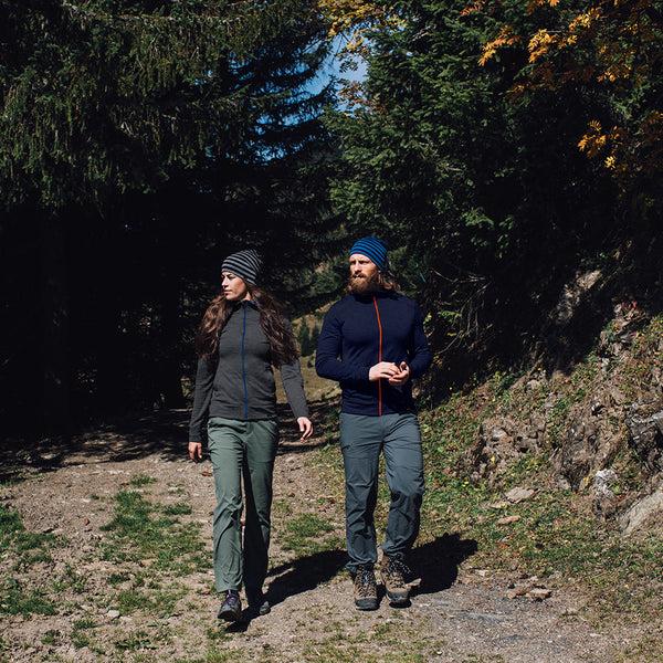 Isobaa Mens Merino 260 Casual Hoodie (Navy)