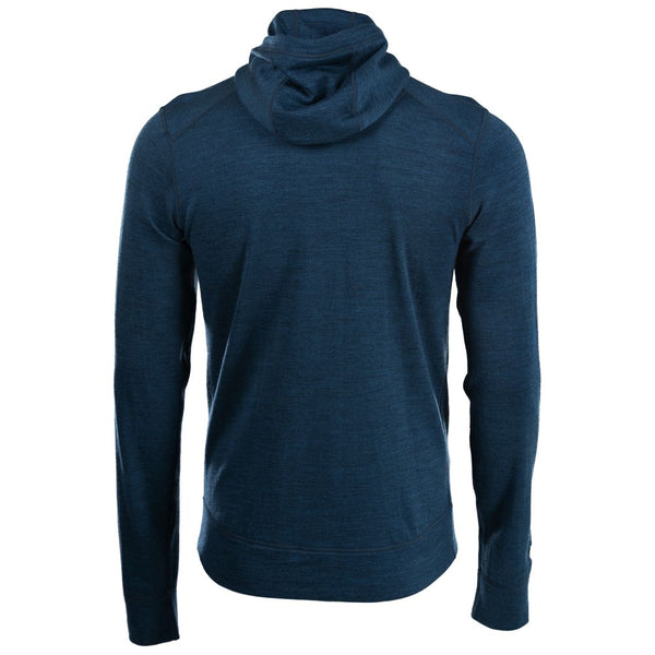Isobaa Mens Merino 260 Casual Hoodie (Petrol)