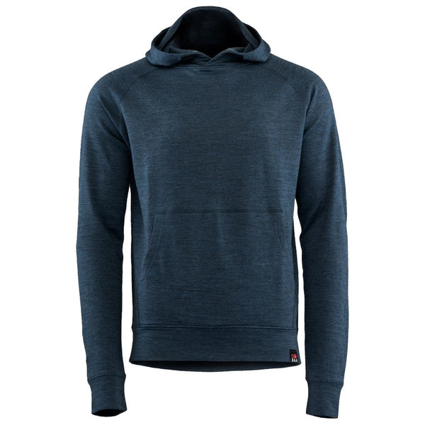 isobaa Mens Merino 260 Lounge Hoodie (Denim/Navy)