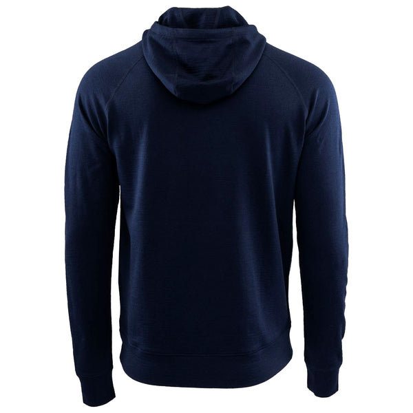 Isobaa Mens Merino 260 Lounge Hoodie (Navy/Smoke)
