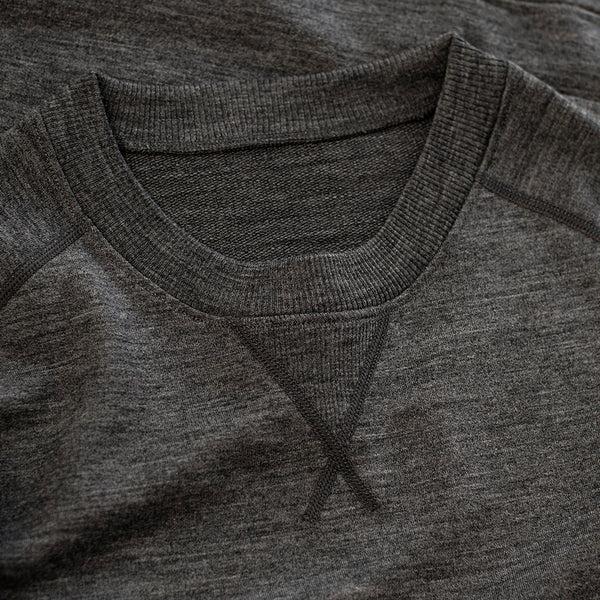 Isobaa Mens Merino 260 Lounge Sweatshirt (Smoke)
