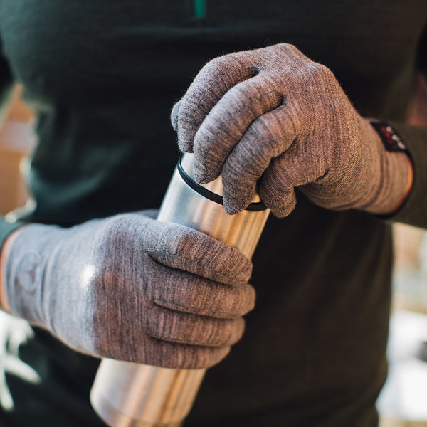 Isobaa Merino 180 Gloves (Charcoal)