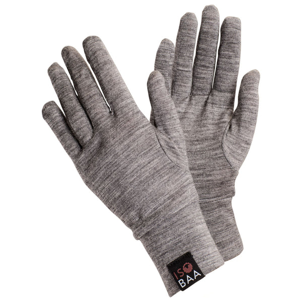 isobaa Merino 180 Gloves (Charcoal)