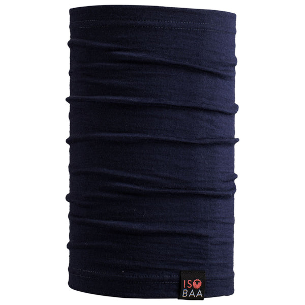 isobaa Merino 180 Neck Warmer (Navy)