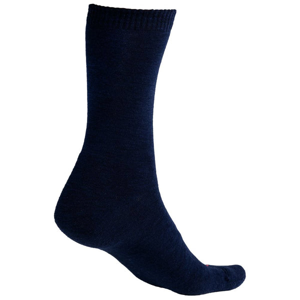 Isobaa Merino Blend Everyday Socks (3 Pack - Navy)