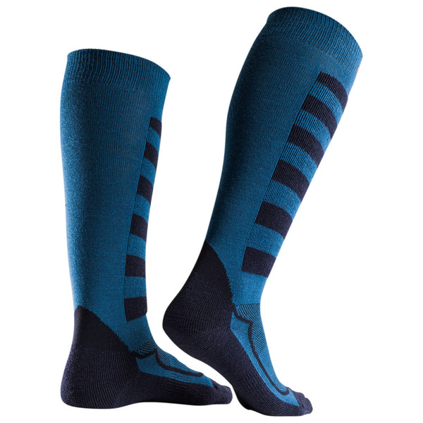 Isobaa Merino Blend Ski Socks (Navy/Blue)