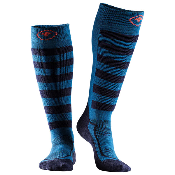 isobaa Merino Blend Ski Socks (Navy/Blue)