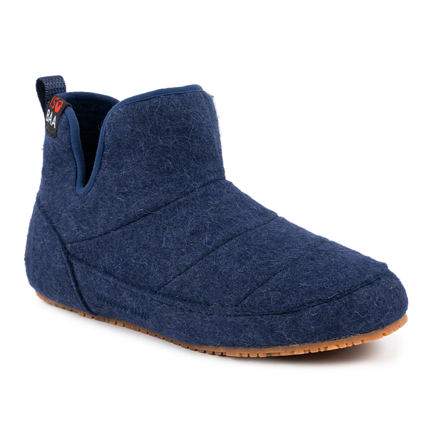 isobaa Merino Blend Slipper Boots (Navy)