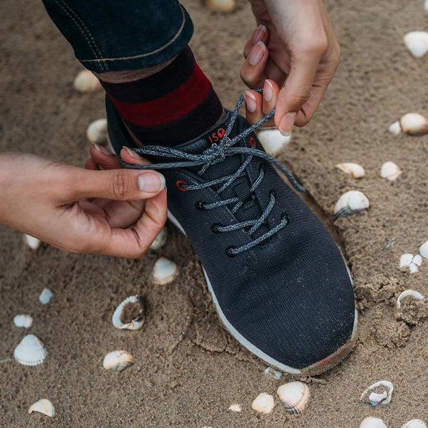 Isobaa Merino Blend Trainers (Smoke)