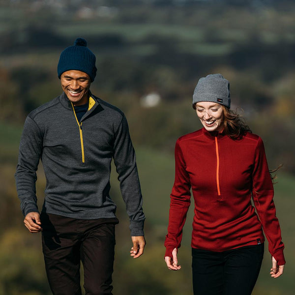 Isobaa Merino Bobble Beanie (Petrol)