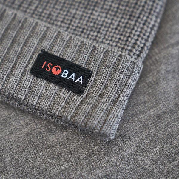 Isobaa Merino Fisherman Beanie (Charcoal)