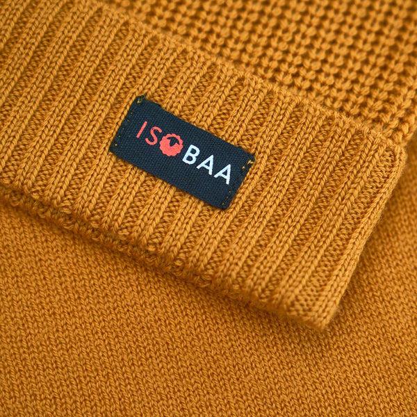Isobaa Merino Fisherman Beanie (Mustard)