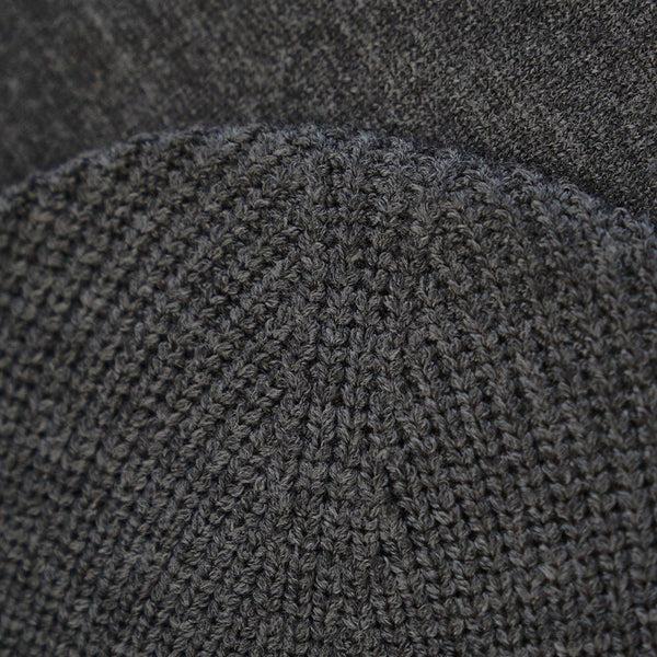 Isobaa Merino Fisherman Beanie (Smoke)