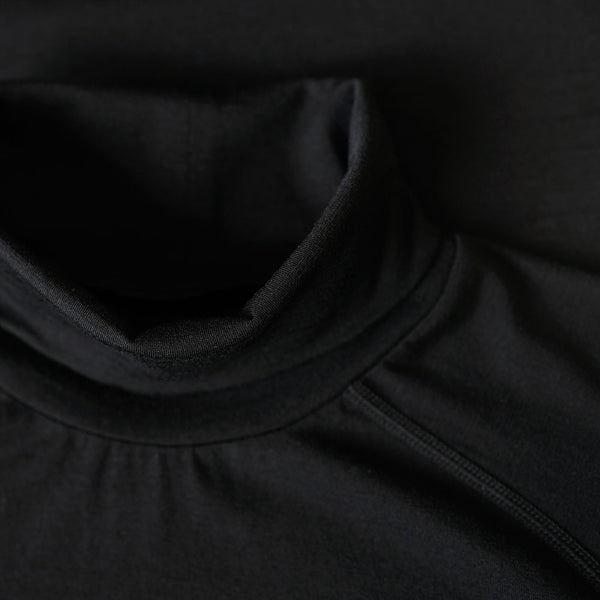 Isobaa Womens 160 Merino Active Roll Neck (Black)