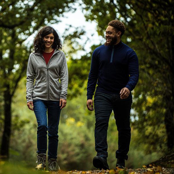 Isobaa Womens IsoSoft 240 Hoodie (Grey)