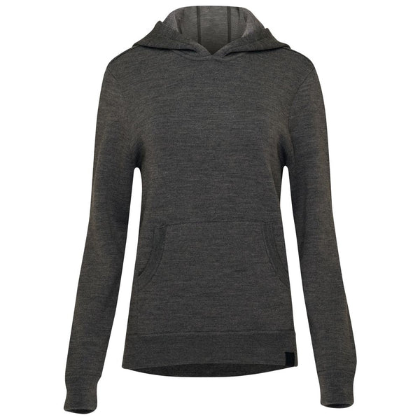 isobaa Womens LUX Hoodie (Smoke/Charcoal)