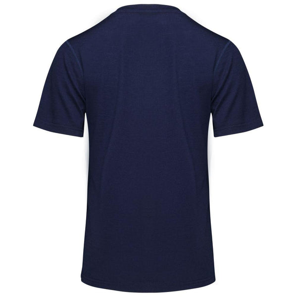 Isobaa Womens Merino 150 V-Neck Tee (Navy)