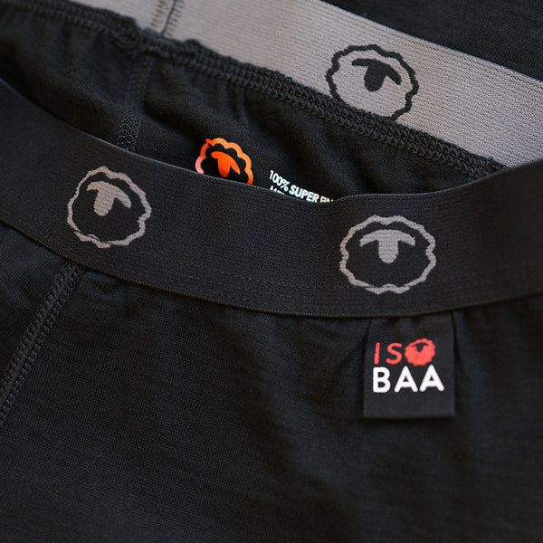 Isobaa Womens Merino 200 Tights (Black)