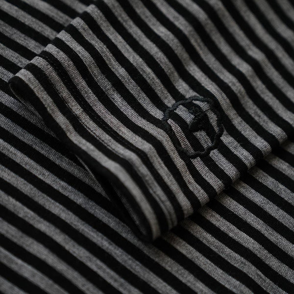 Isobaa Womens Merino 200 Tights (Black/Charcoal)