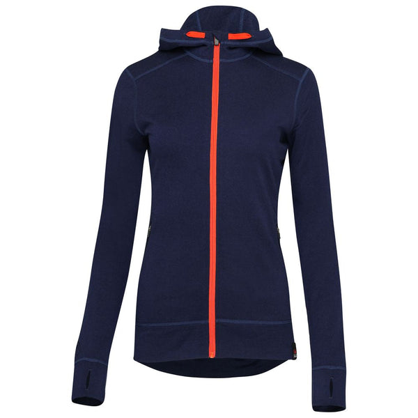 isobaa Womens Merino 260 Casual Hoodie (Navy)