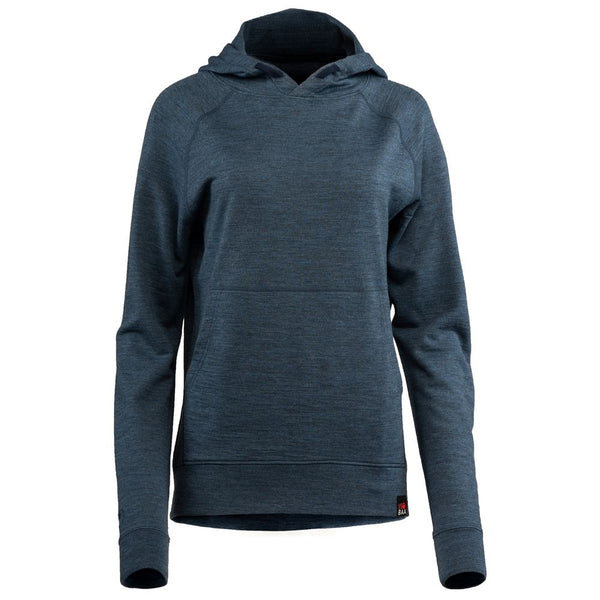 isobaa Womens Merino 260 Lounge Hoodie (Denim/Navy)