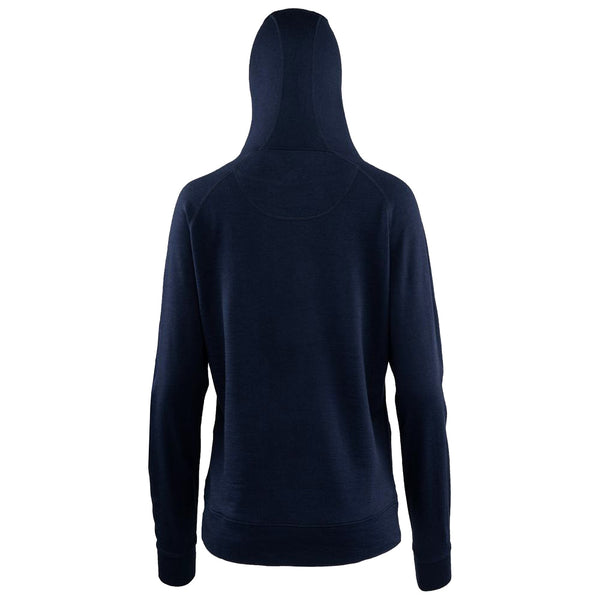 Isobaa Womens Merino 260 Lounge Hoodie (Navy/Smoke)