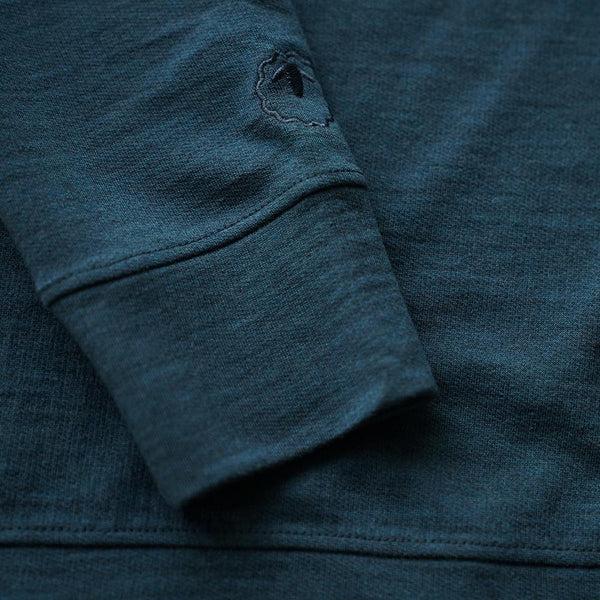 Isobaa Womens Merino 260 Lounge Sweatshirt (Petrol)