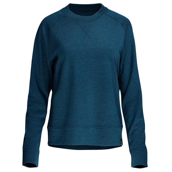 isobaa Womens Merino 260 Lounge Sweatshirt (Petrol)