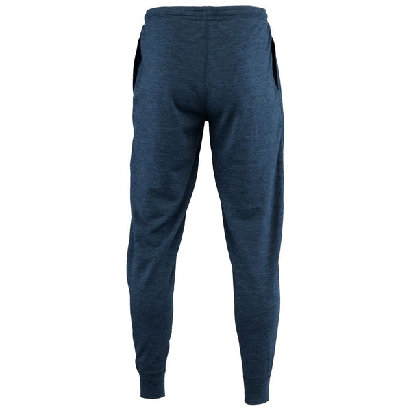 Isobaa Mens Merino 260 Lounge Cuffed Joggers (Denim/Navy)