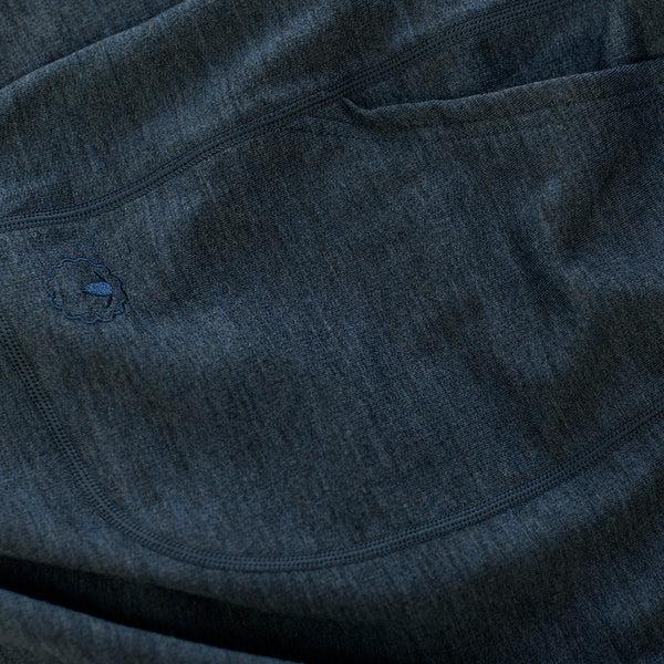 Isobaa Mens Merino 260 Lounge Loose Joggers (Denim/Navy)