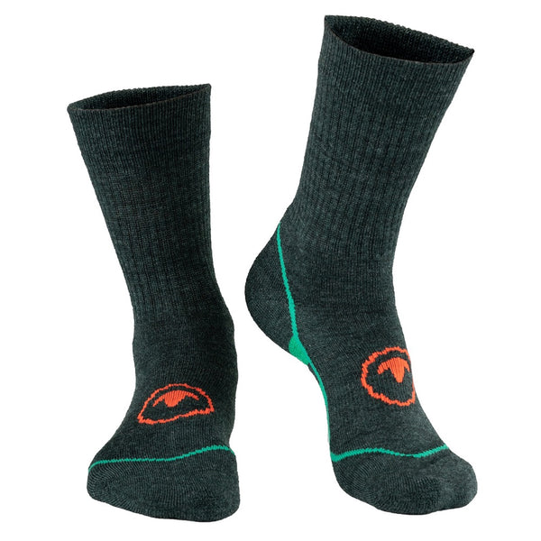 isobaa Merino Blend Hiking Socks (3 Pack - Forest/Green)