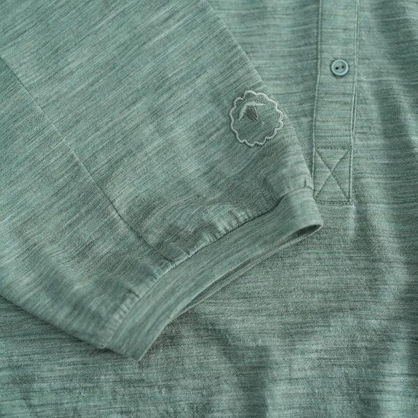 Isobaa Womens Merino 120 Ultrafine Cropped Blouse (Agave)