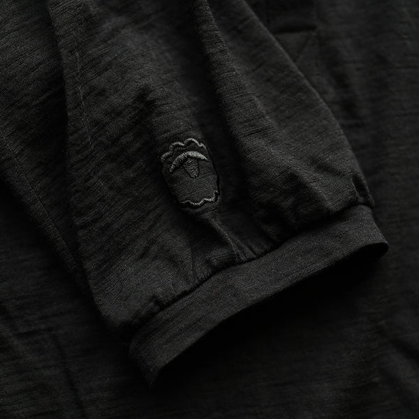 Isobaa Womens Merino 120 Ultrafine Cropped Blouse (Black)