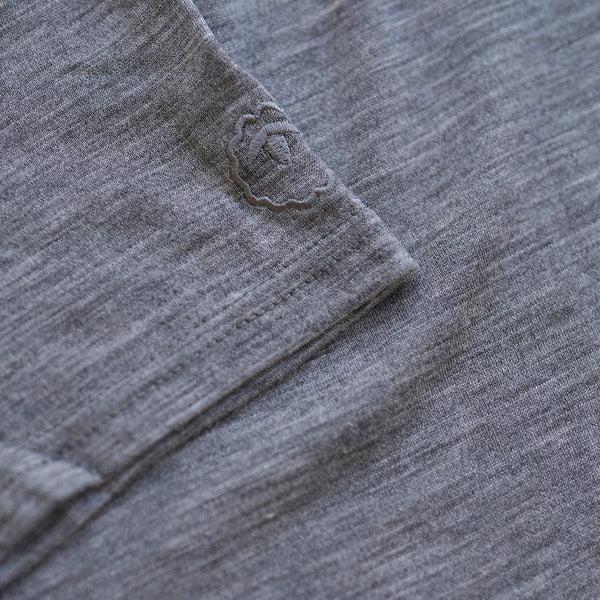Isobaa Womens Merino 150 Short Sleeve Crew (Charcoal)
