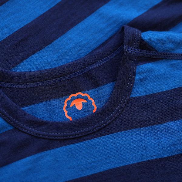 Isobaa Womens Merino 180 Long Sleeve Crew (Navy/Blue)
